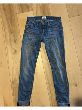 HUDSON JEANS WOMENS Slim Straight in Medium Blue Wash